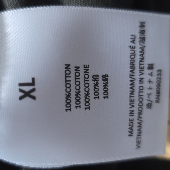 NWT FEAR OF GOD ESSENTIALS V-Neck T-shirt Ink Sz XL - Picture 13 of 13